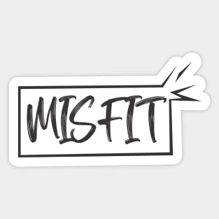 misfit Sticker